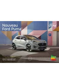 Prospectus Ford RUY : Ford Nouveau Puma