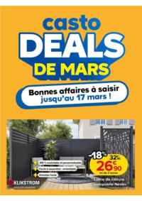 Prospectus Castorama PORTET SUR GARONNE : Deals de Mars