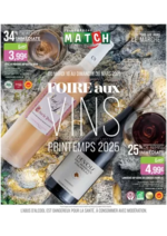 Prospectus Match : FOIRE AU VINS PRINTEMPS 2025