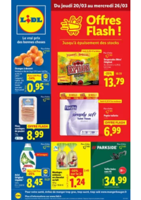 Prospectus Lidl LE BLANC : Accessoires de cuisine, rangements, mode… Ne manquez pas nos offres !