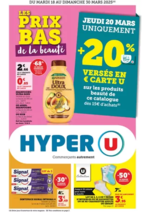 Prospectus Hyper U : Spécial Beauté