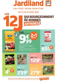 Prospectus Jardiland ECOLE VALENTIN : LES 12 J QUI BOURGEONNENT DE BONNES AFFAIRES !