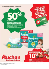 Prospectus Auchan : Les 25 jours Waaoh, notre sélection pour bébé