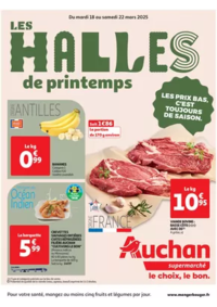 Prospectus Auchan Supermarché Paris 12 Reuilly : les Halles de printemps