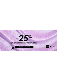 Prospectus Passage Bleu JOUY AUX ARCHES : -25% SUR TOUS LES SOINS & POSES DE VERNIS