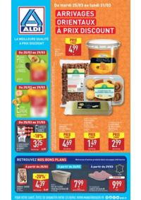 Prospectus Aldi Arc-lès-Gray : Arrivages orientaux à prix discount