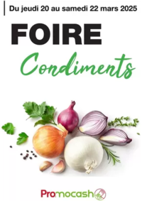 Prospectus Promocash Saint Fiel : Foire Condiments