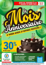 Prospectus E.Leclerc : ANNIVERSAIRE 3