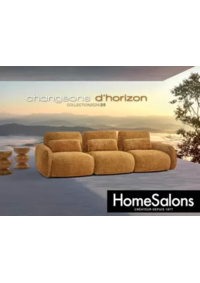 Prospectus Home Salons JOUY AUX ARCHES : Catalogue Canapés et Fauteuils 2025