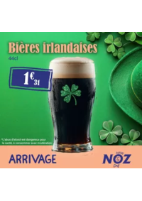 Prospectus Noz Fontenay le Comte : Bières irlandaises