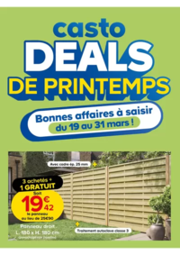 Prospectus Castorama CAEN - FLEURY SUR ORNE : Deals de Printemps