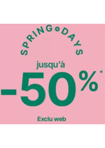 Promos et remises  : Spring Days