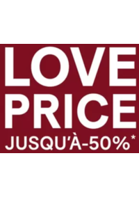 Prospectus Etam Lingerie ALES : LOVE PRICE Jusqu'à -50%