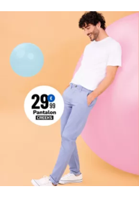 Prospectus La Halle SALON-DE-PROVENCE ZAC "LE QUINTIN NORD" : 29,99€ le pantalon homme, 25,99€ le chino femme