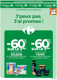 Prospectus Carrefour SAINT HERBLAIN : J'PEUX PAS, J'AI PROMO ! DU 25 MARS AU DIMANCHE 6 AVRIL