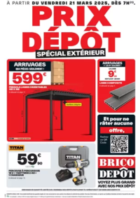 Prospectus Brico Dépôt CARCASSONNE : Spécial extérieur !