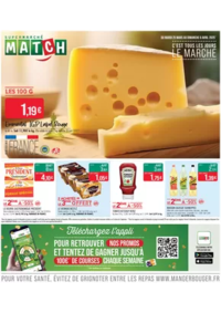 Prospectus Supermarchés Match Saint-Avold : C'EST TOUS LES JOURS LE MARCHÉ