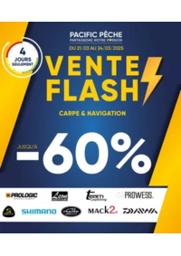 Prospectus Pacific Pêche AUXERRE - MONÉTEAU : Ventes Flash