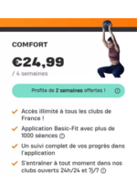 Prospectus Basic-Fit : Profite de 2 semaines offertes