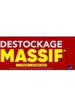 Prospectus La Compagnie du lit : Destockage Massif