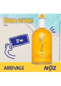 Prospectus Noz Quimperlé : Rhum orange