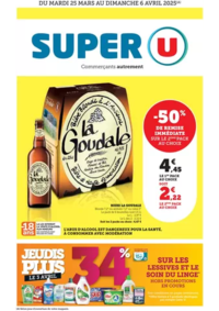 Prospectus Super U L'ISLE SUR SORGUE : Catalogue Super U