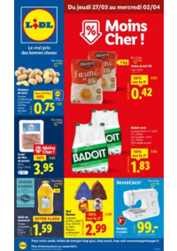 Prospectus Lidl VENDIN LE VIEIL : Faites vos courses sans vous ruiner en profitant de nombreuses promotions chez Lidl !