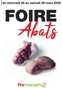 Prospectus Promocash Saint Lo : Foire Abats