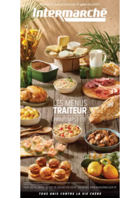 Prospectus Intermarche Contact AMAGNE : CATALOGUE TRAITEUR PRINTEMPS ETE