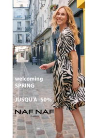 Prospectus NAFNAF LA VILLE DU BOIS : Welcoming SPRING JUSQU’À -50%