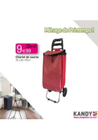 Prospectus KANDY LA GORGUE : MÉNAGE DE PRINTEMPS !