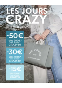 Prospectus EDISAC ENGLOS : Les Jours Crazy chez Edisac ont commencé le 21 mars : jusqu’à -50€ dès 200€ d’achat, c’est le moment