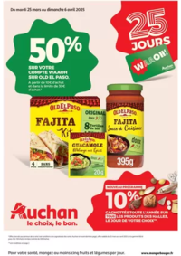 Prospectus Auchan VALENCIENNES : Les 25 jours Waaoh, spécial XXL