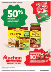 Prospectus Auchan Supermarché Orchies : Les 25 jours Waaoh, spécial XXL dans votre super