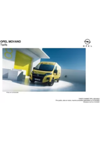 Prospectus Distributeur OPEL GONESSE AUTO SAS GONESSE : Opel Movano