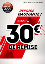 Prospectus Sport 2000 : REPRISE GAGNANTE !