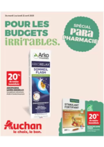 Prospectus Auchan : Pour les budgets irritables