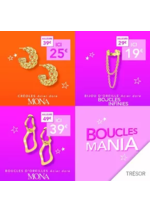 Prospectus Trésor Bijoux : Boucles mania