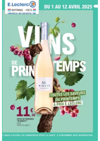Prospectus E.Leclerc : Vins de printemps