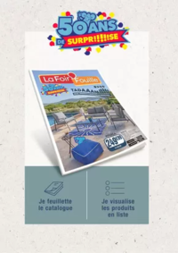 Prospectus La Foir'Fouille Pamiers : Parce qu’on sait que vous ne voulez pas louper la saison des barbecues et des apéros sur la terrasse
