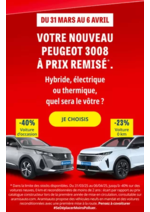 Prospectus Aramis : Votre nouveau Peugeot 3008 à prix remisé .