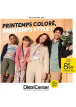 Prospectus distri-center : Printemps coloré, printemps stylé !