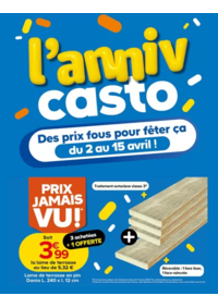 Prospectus Castorama PARIS 20 : L’anniv Casto