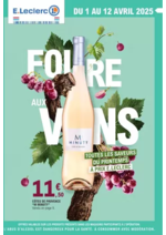 Prospectus E.Leclerc : Foire aux vins