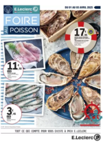 Prospectus E.Leclerc : Foire au poisson