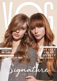 Prospectus Vog coiffure : DOSSIERS SPÉCIAUX : ON VE UT D U COUR T ! ON VE UT D U LON G !