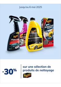 Prospectus Norauto Bollène : -30 % sur une sélection de produits de nettoyage
