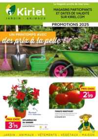 Prospectus Kiriel LA PACAUDIERE : PROMOTIONS PRINTEMPS II 2025 - 12 PAGES