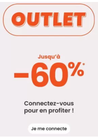 Prospectus Tape à l'oeil BLANC MESNIL Centre Commercial Plein Air : OUTLET Jusqu’à -60%