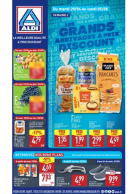 Prospectus Aldi Louhans : Les grandes arrivages à prix discount